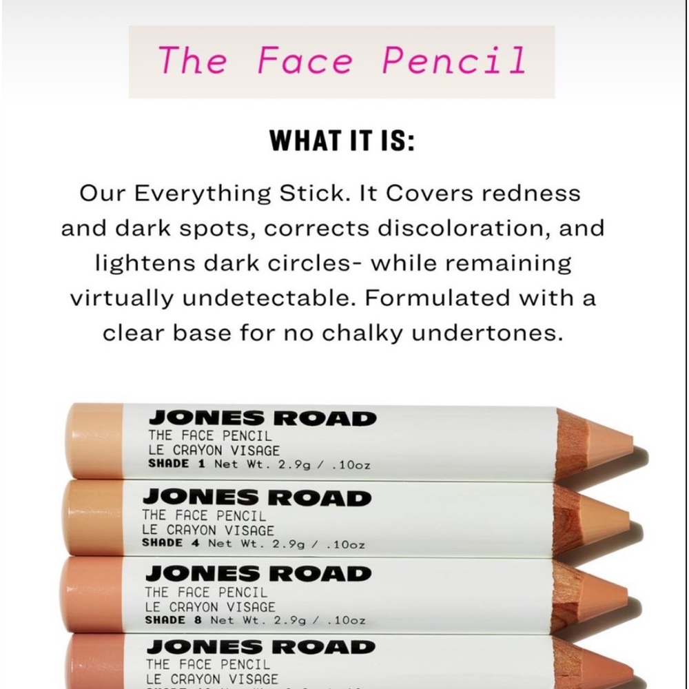 Jones Road Face Pencils  4